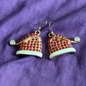 Santa Hat Earrings